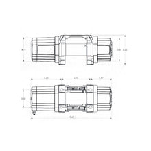 Load image into Gallery viewer, Superwinch 3500 LBS 12V DC 7/32in x 40ft Steel Rope Roller Fairlead SP 35 Winch