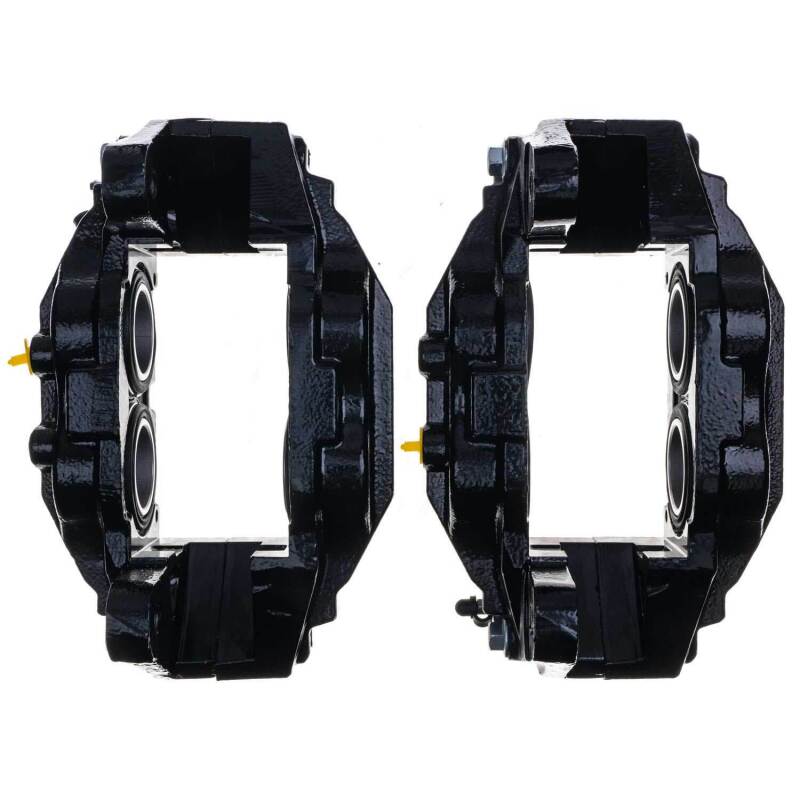 Power Stop 07-15 Toyota Tundra Front Black Caliper Pair w/o Bracket