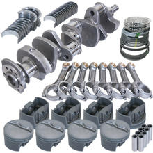 Load image into Gallery viewer, Eagle Chevy 350 3.750in Crank 5.700in I-Beam Rods -5cc Flat Top 4.060in Pistons Rotating Assembly
