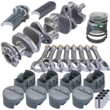 Eagle Chevy LT1350 1Pc 3.750in Crank 5.700in I-Beam Rods -5cc 4.030in Pistons Rotating Assembly