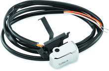 Load image into Gallery viewer, Twin Power 96-13 Big Twin XL V-Rod Chrome Right Turn Signal Switch Replaces H-D 71519-96 71683-06A