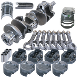 Eagle Ford 351W 4.000in Crank 6.250in I-Beam Rods -26cc Inv Dome 4.040in Pistons Rotating Assembly