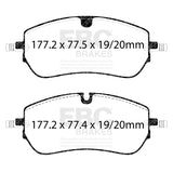 EBC 21-24 Jaguar E-Pace 2.0T Front Yellowstuff Brake Pads