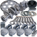 Eagle Chevy 454 1Pc 4.250in Crank 6.385in I-Beam Rods 4.350in Pistons 168 Tooth FP Balanced Assembly