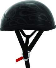 Load image into Gallery viewer, Skid Lids Ghost Skull Flames Helmet - Large