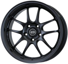 Load image into Gallery viewer, Enkei PF01 18x8 5x114.3 50mm offset Matte Black Wheel 05-07 STI (MIN ORDER QTY 40)