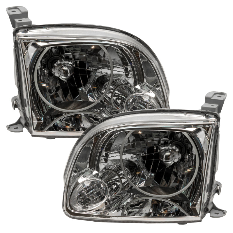 Oracle Lighting 0506 Toyota Tundra Regular/Accessible PreAssembled Halo Headlights Red SEE WARRANTY