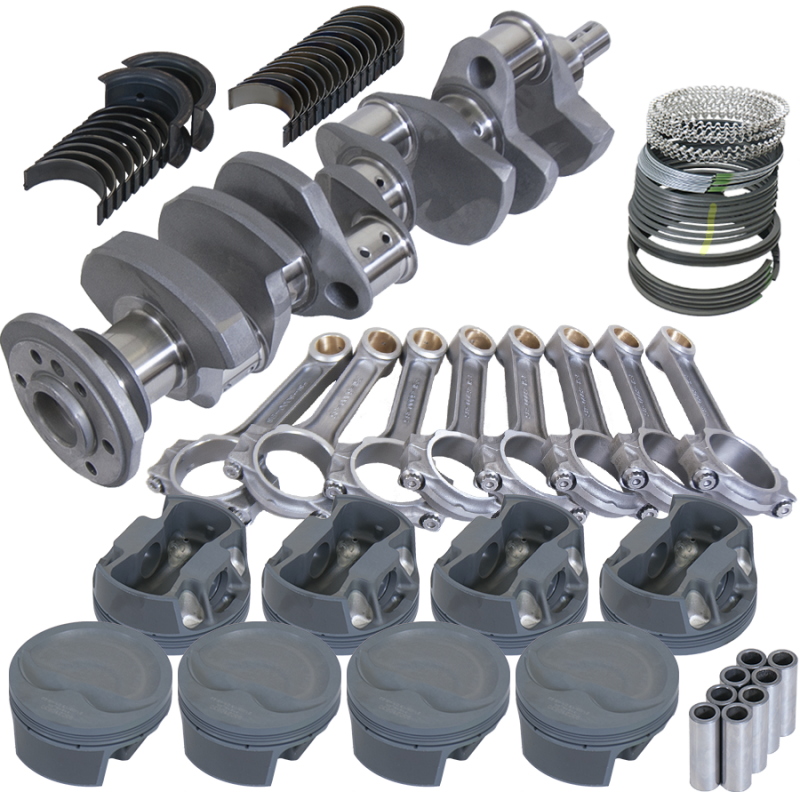Eagle Chevy 350 3.750in Crank 6.000in I-Beam Rods -16cc 4.000in Pistons Rotating Assembly