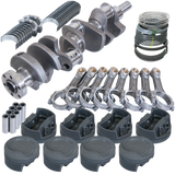 Eagle Ford 289/302 3.400in Crank 5.400in I-Beam Rods -16cc 4.125in Pistons Rotating Assembly
