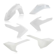 Load image into Gallery viewer, Acerbis 17-19 Husqvarna TE150/250/300/ FE250/350/450/501/ TE250i/ TE300i Plastic Kit - White