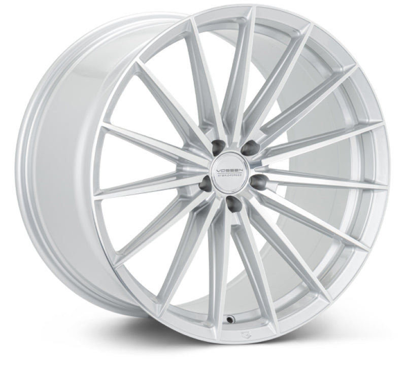 Vossen HFX-4 22x9 - 5x112 - ET32 - Flat - 66.5 - Silver Polished Wheel