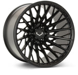 Vossen VFX-02T 22x10 - 6x135 - ET18 - Super Deep - 87.1 - Satin Black Wheel