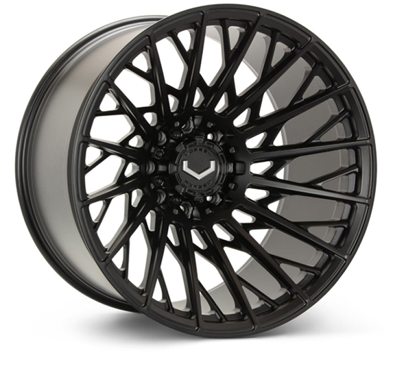Vossen VFX-02T 24x10 - 8x180 - ET+15 - Deep - 124.3 - Satin Black Wheel