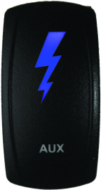 DragonFire Racing Lighted Switch Aux On/Off Blue Led
