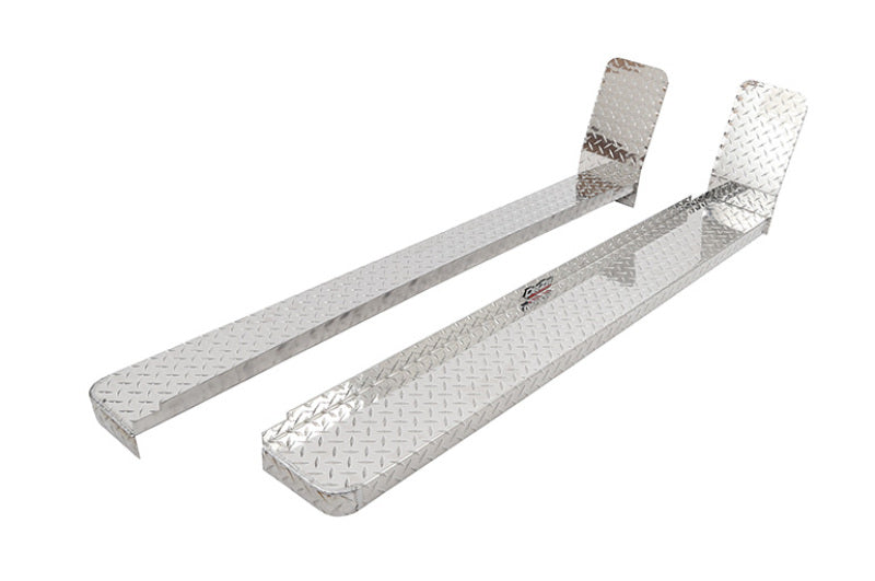 Dee Zee 08-14 Ford Econoline/E-Series Van Running Board Cab Section Brite-Tread Aluminum (Frt Door)