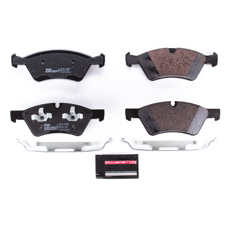 Power Stop 06-07 Mercedes-Benz R500 Euro-Stop ECE-R90 Front Brake Pads