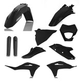 Acerbis 21-23 GasGas EC250/300/250F/350F Full Plastic Kit - Black