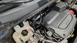 J&L 17-25 Chrysler Pacifica/20-25 Chrysler Voyager Oil Separator PCV Side - Black Anodized