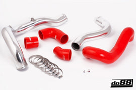 do88 SAAB 9-3 2.8T V6 06-11 Pressure Pipes w/Red Hoses