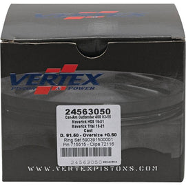 Vertex Piston 2011 Can-Am Commander 800 800cc +0.50mm Oversized Cast Replica Piston Kit