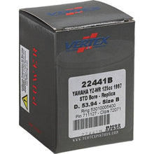 Load image into Gallery viewer, Vertex Piston 1997 Yamaha YZ 125 125cc Cast Replica Piston Kit