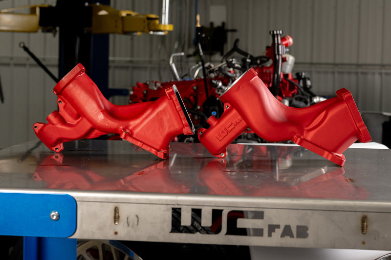 Wehrli 11-16 Chevrolet 6.6L LML Duramax High Flow Y-Bridge Kit - Bengal Red