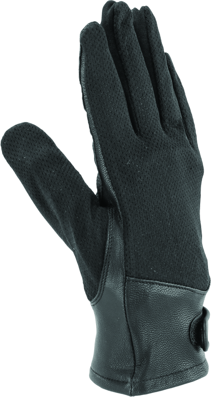 Kuryakyn Leather By River Road Pecos Leather Mesh Gloves Black Womens - Small