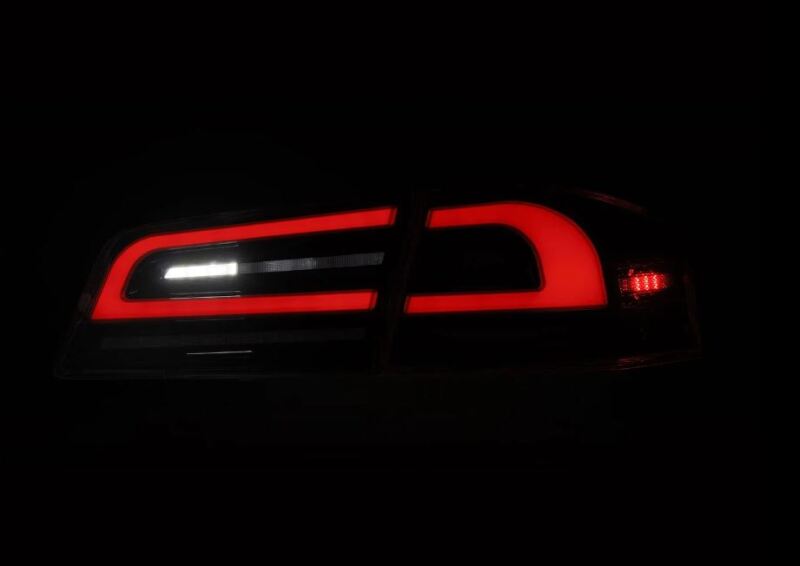 AlphaRex 12-21 Tesla Model S LUXX-Series LED Tail Lights - Alpha-Black