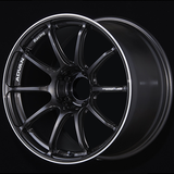 Advan RSIII 19x8.5 / +45 Offset / 5x100 / 63mm Bore / Black Gunmetallic and Ring