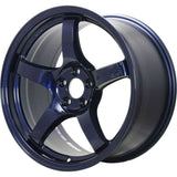 Gram Lights 57CR 18x935 +22 5-114.3 Eternal Blue Pearl Wheel