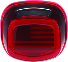 Load image into Gallery viewer, Kuryakyn Freedom Taillight Red Lens With License Light