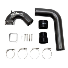 Load image into Gallery viewer, Wehrli 03-07 Dodge 5.9L Cummins 3.5in Intake Horn &amp; Driver Side Intercooler Pipe Kit - Fluor Green