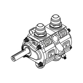 Peterson Fluid Systems R4 2-Stage Oil Pump - Left Side Mount - HV - Rear Drive