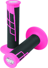 Load image into Gallery viewer, ProTaper Clamp-On 1/2 Waffle Grip - Neon Pink/Black
