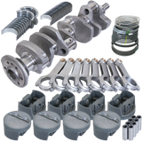 Eagle Chevy 350 3.750in Crank 5.700in H-Beam -5cc Flat Top 4.030in Pistons Balanced Assembly