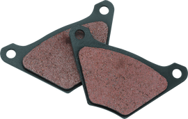Twin Power 72-80 Banana Caliper Organic Brake Pads Replaces H-D 44135-74 44029-82 44098-77 44032-79