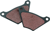 Twin Power 72-80 Banana Caliper Organic Brake Pads Replaces H-D 44135-74 44029-82 44098-77 44032-79