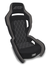 Load image into Gallery viewer, PRP Contour Suspension Seat - Black &amp; Gray