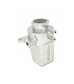Torque Solution Coolant Expansion Tank: Subaru WRX 02-07 / STI 04-22 / Forester XT 04-08 - Silver