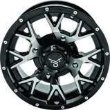 QuadBoss Barbwire 14X7 - 4+3 - 4/156 - Machined