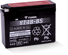 Load image into Gallery viewer, Yuasa YT4B-BS Maintenance Free AGM 12-Volt Battery w/Bottle