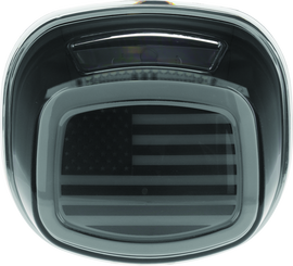 Kuryakyn Freedom Taillight Smoke Lens With License Light