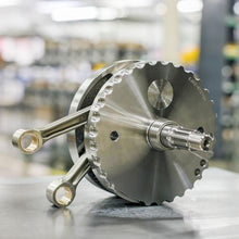 Load image into Gallery viewer, S&amp;S Cycle 00-06 BT 4-1/2in Stroke Flywheel Assembly w/ Sprocket Shaft Bearing Race