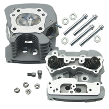 Load image into Gallery viewer, S&amp;S Cycle 1999+ Super Stock 79cc Cylinder Head Kit - Silver