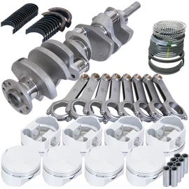 Eagle Ford 429/460 4.140in Crank 6.800in H-Beam -3cc Flat Top 4.440in Pistons Rotating Assembly