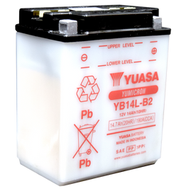 Yuasa YB14L-B2 Yumicron CX 12-Volt Battery