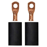 Moroso 5/16in Dia Stud 6 GA Wire Crimp/Solder Battery Cable Terminal Kit (2 Pack)