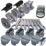 Eagle Chevy 350 3.480in Crank 5.700in H-Beam -5cc Flat Top 4.000in Pistons Rotating Assembly