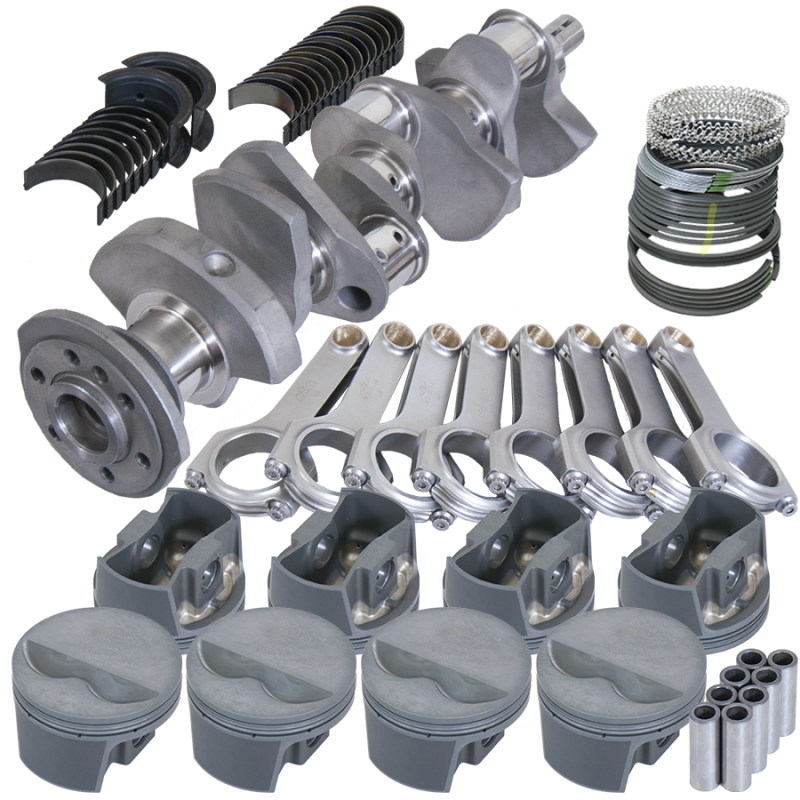 Eagle Chevy 350 3.480in Crank 5.700in H-Beam -5cc Flat Top 4.040in Pistons Rotating Assembly