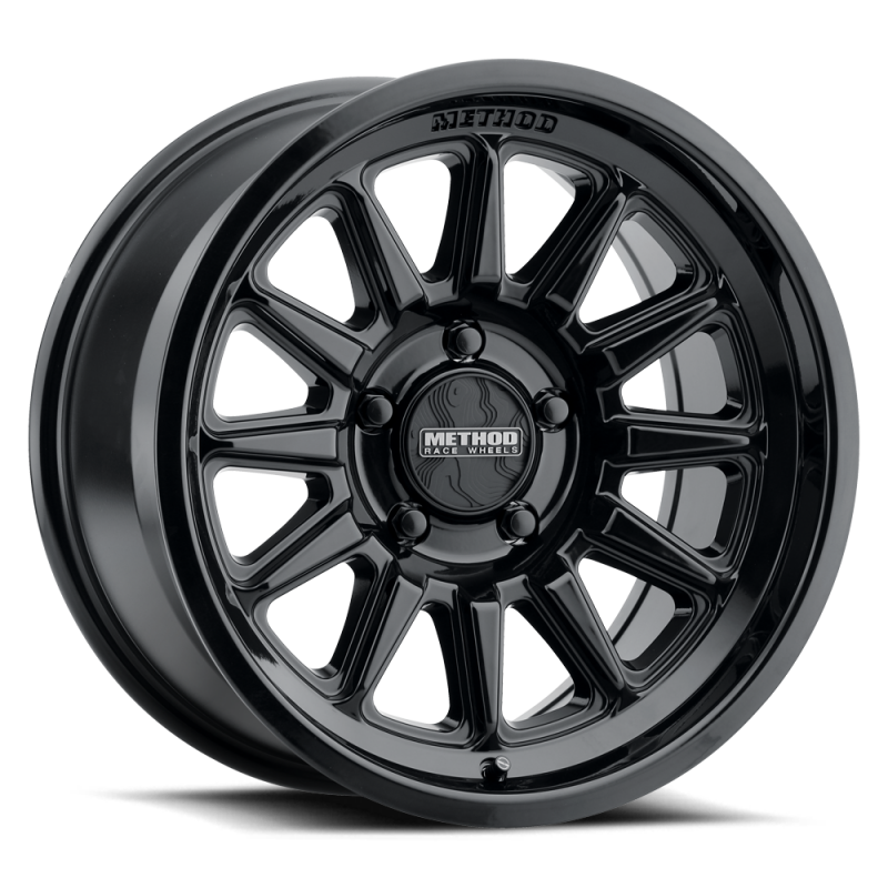 Method MR323 20x10 / 6x5.5 BP / -18ET / 4.76in BS / 106.25mm CB - Gloss Black Wheel